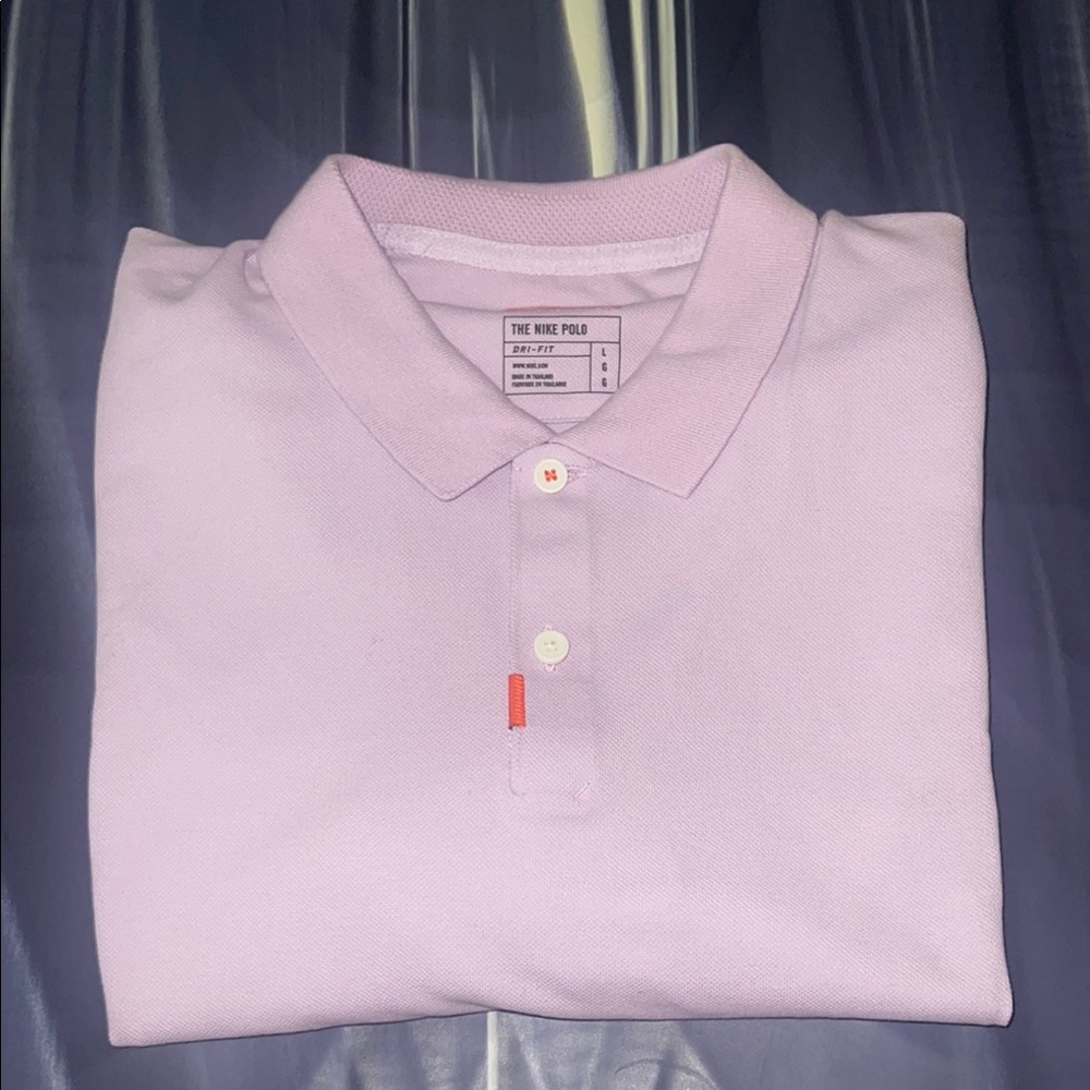 Nike Purple Polo Shirt Classic Style